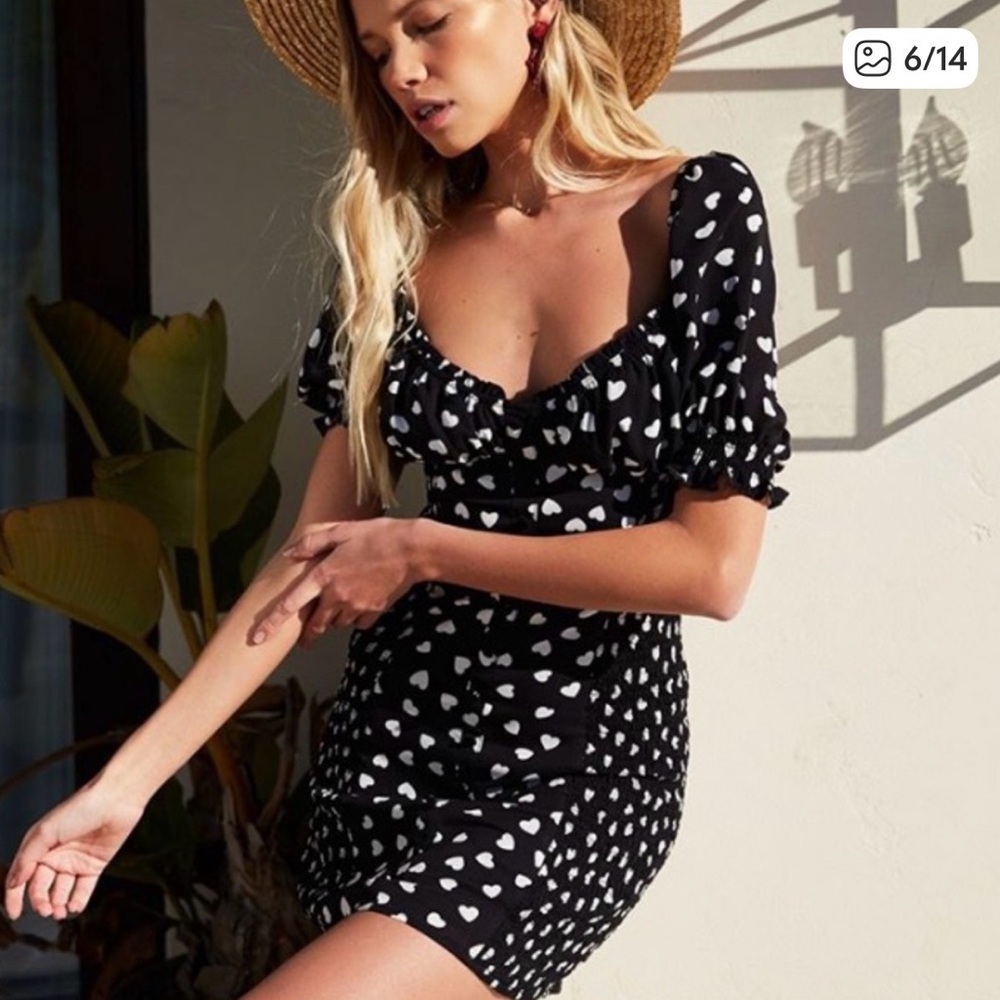 Lani The Label Heart Lauren Dress